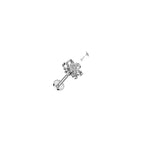 Piercing Labret SARITA en Acier et Zirconium