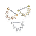 Piercing Téton SEANA en Acier et Zirconium