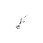 Piercing Labret SEYA en Titane et Zirconium