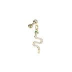 Piercing Oreille SHANDA en Acier et Zirconium