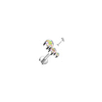 Piercing Labret SIENA en Titane et Zirconium