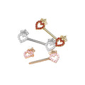 Piercing Teton SKYLA en Acier et Zirconium