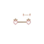 Piercing Teton SKYLA en Acier et Zirconium