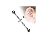 Piercing Oreille SORAYA en Titane et Oxydes de Zirconium