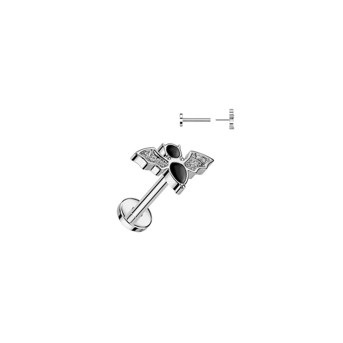 Piercing Labret SURIA pour Lèvre Inférieure en Titane