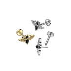 Piercing Labret SURIA pour Lèvre Inférieure en Titane