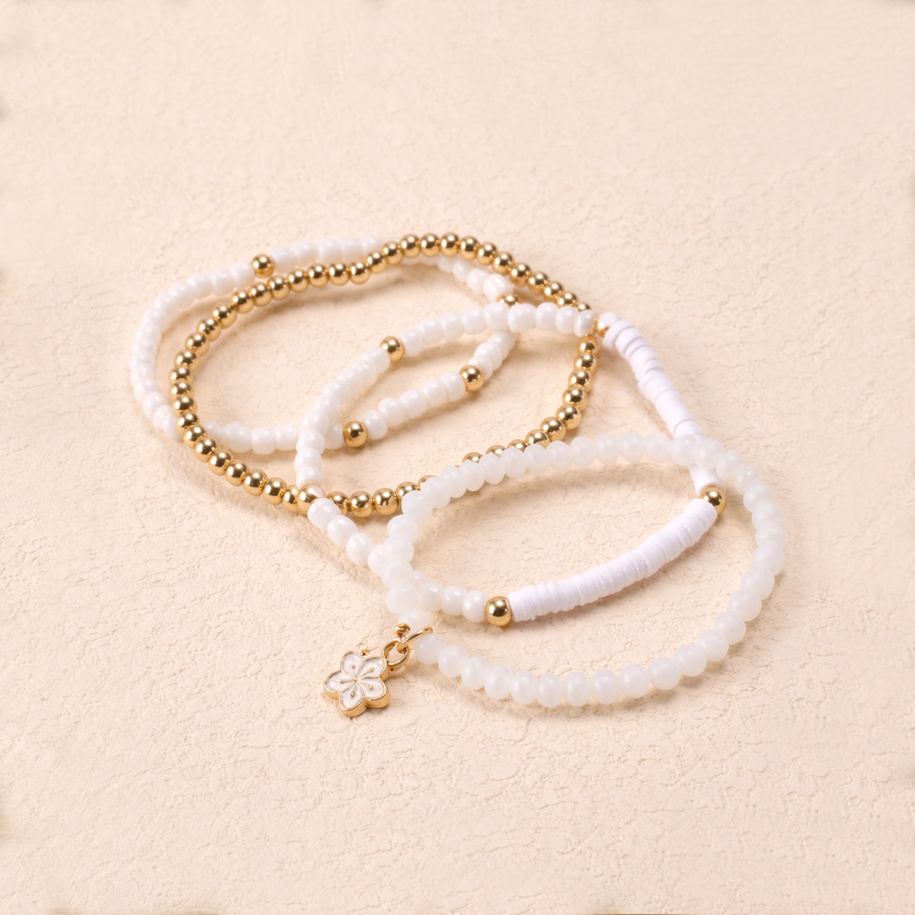 Set de 4 Bracelets SAKURA