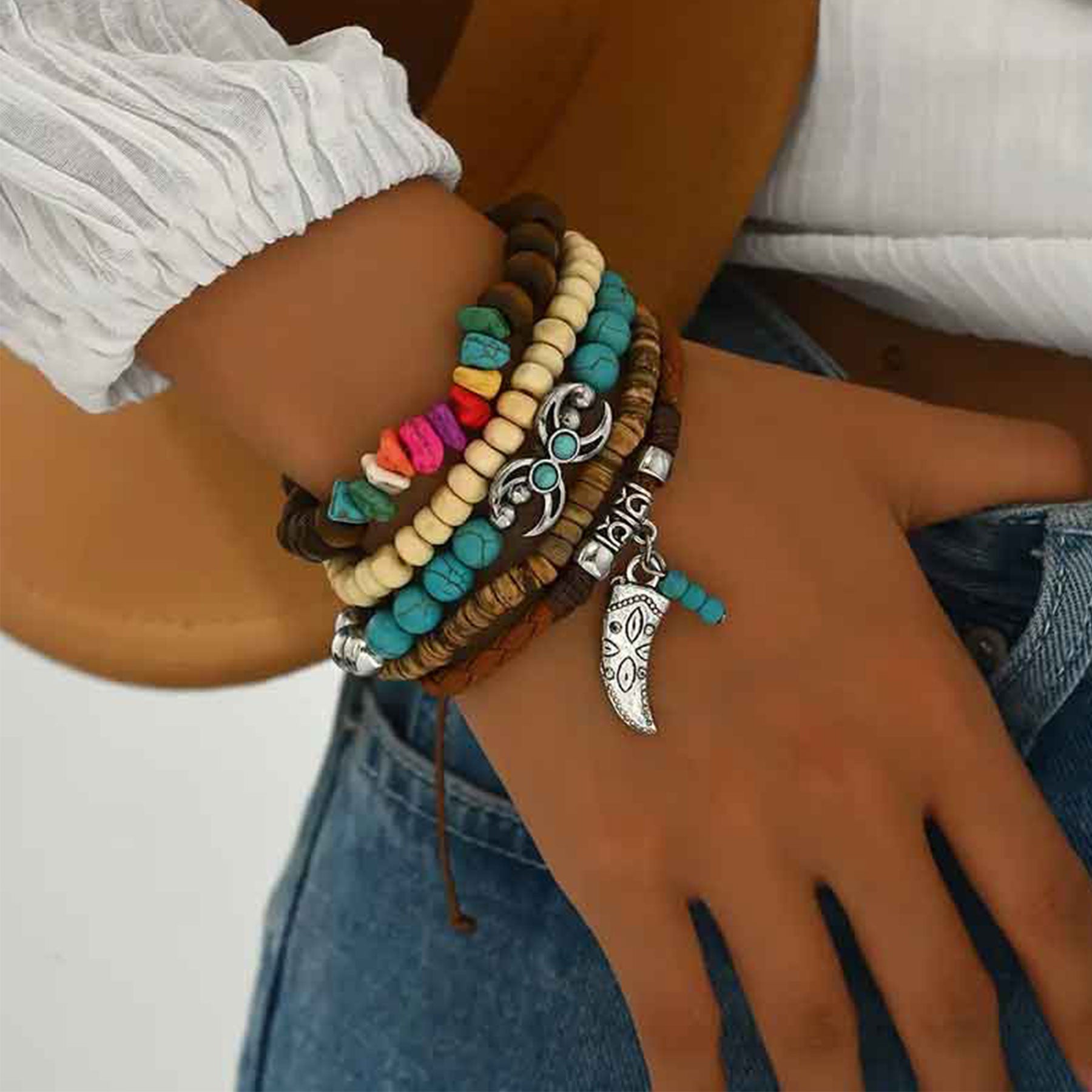 Set de 5 Bracelets SIERRA