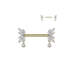 Piercing Téton SOFIA en Acier et Zirconium