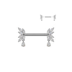 Piercing Téton SOFIA en Acier et Zirconium
