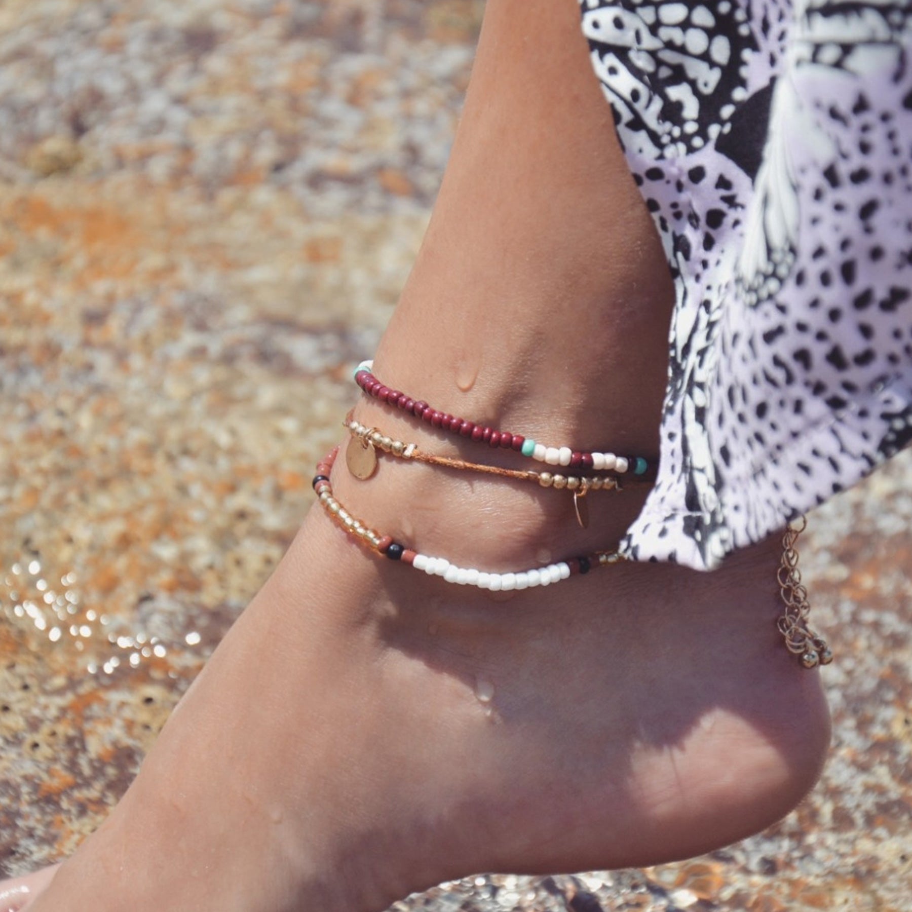 Chaines de cheville SUNSET en Acier
