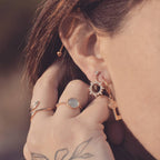 Set de 3 Piercings Oreille SWEET en Acier Chirurgical
