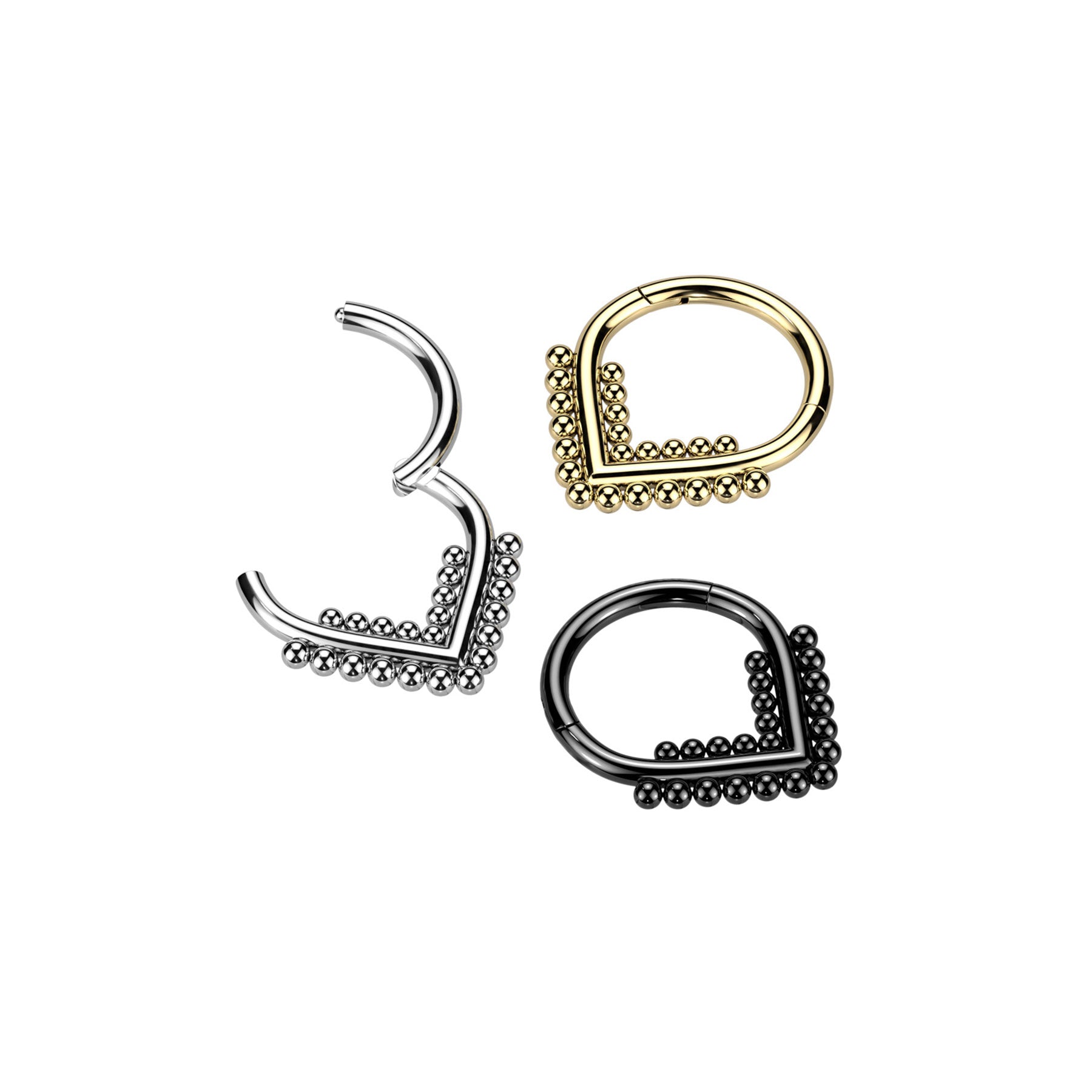 Piercing TAALIA en Titane pour Cartilage Nez ou Autre...