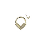 Piercing TAALIA en Titane pour Cartilage Nez ou Autre...
