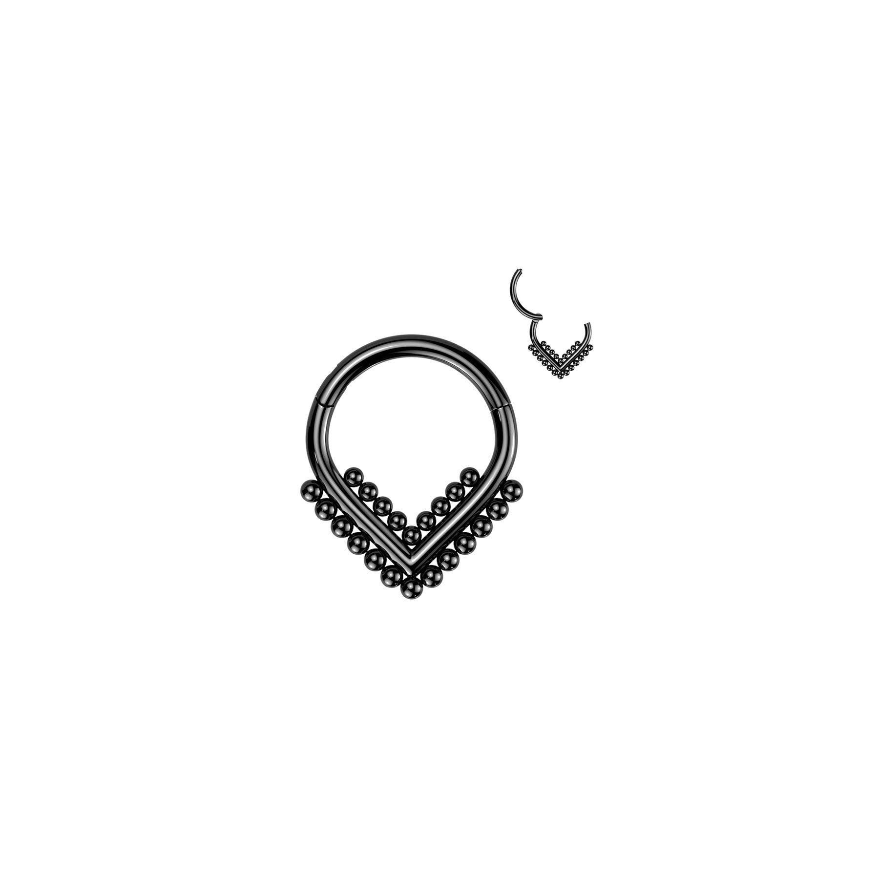 Piercing TAALIA en Titane pour Cartilage Nez ou Autre...