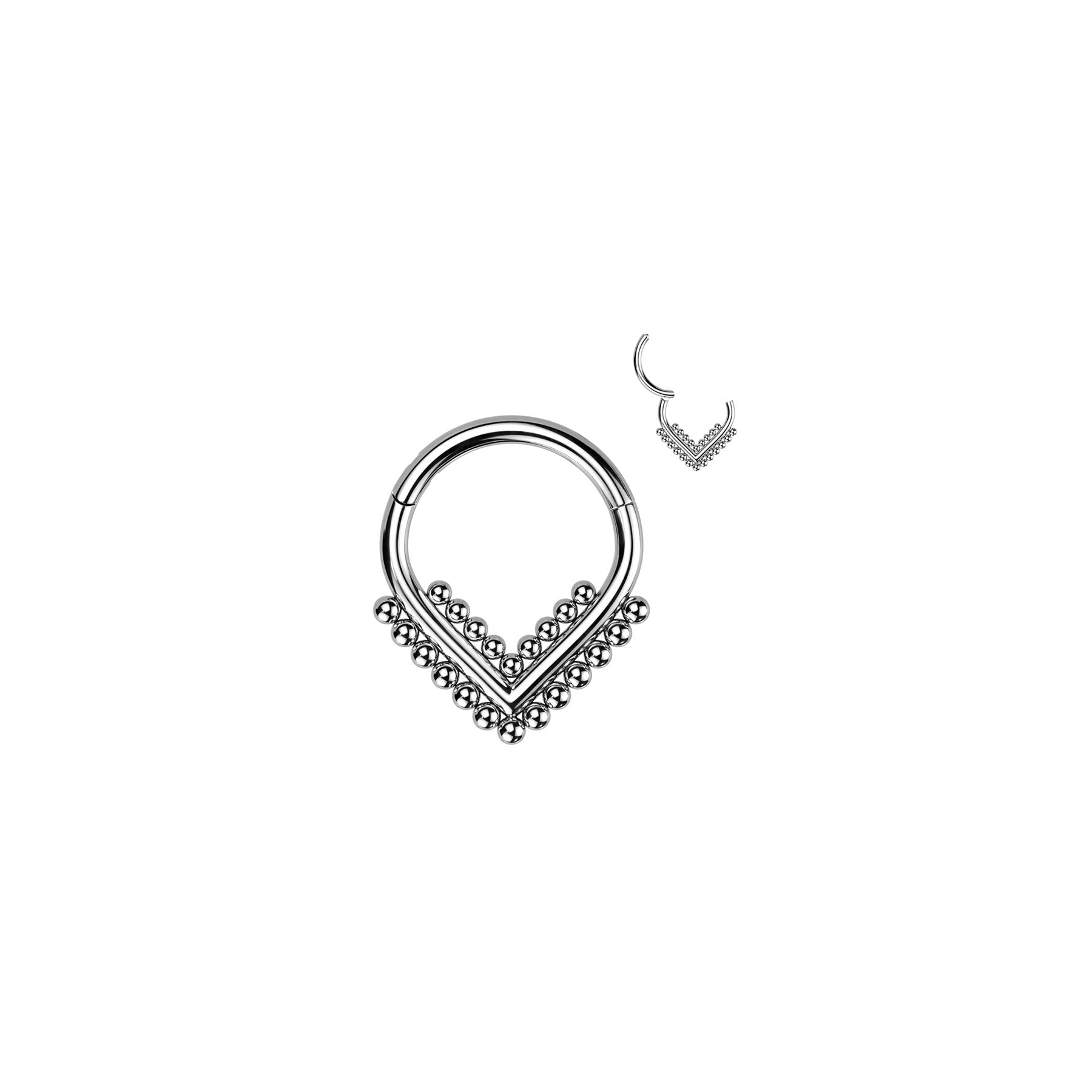 Piercing TAALIA en Titane pour Cartilage Nez ou Autre...