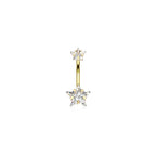 Piercing Nombril TALEA en Acier et Zirconium