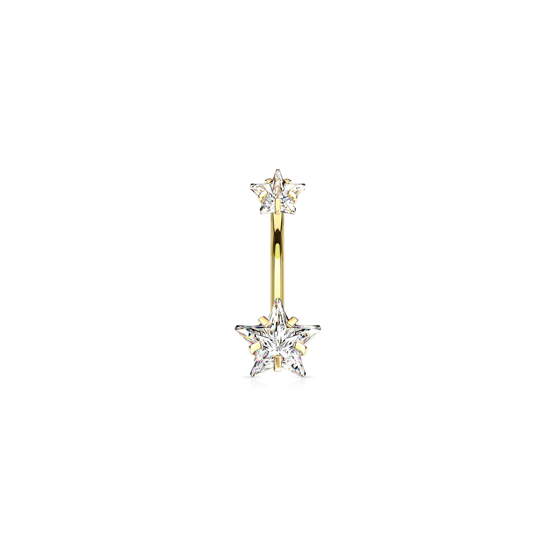 Piercing Nombril TALEA en Acier et Zirconium