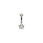 Piercing Nombril TALEA en Acier et Zirconium