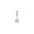 Piercing Nombril TALEA en Acier et Zirconium