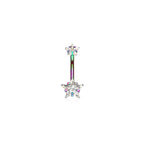 Piercing Nombril TALEA en Acier et Zirconium
