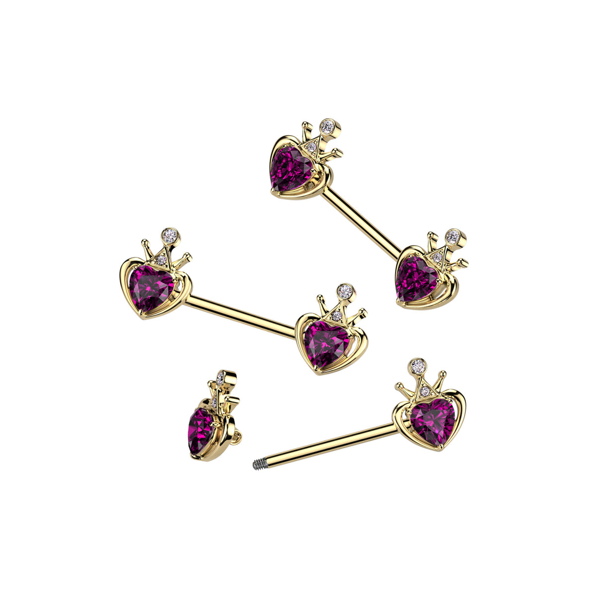 Piercing Téton THEDA en Acier et Zirconium