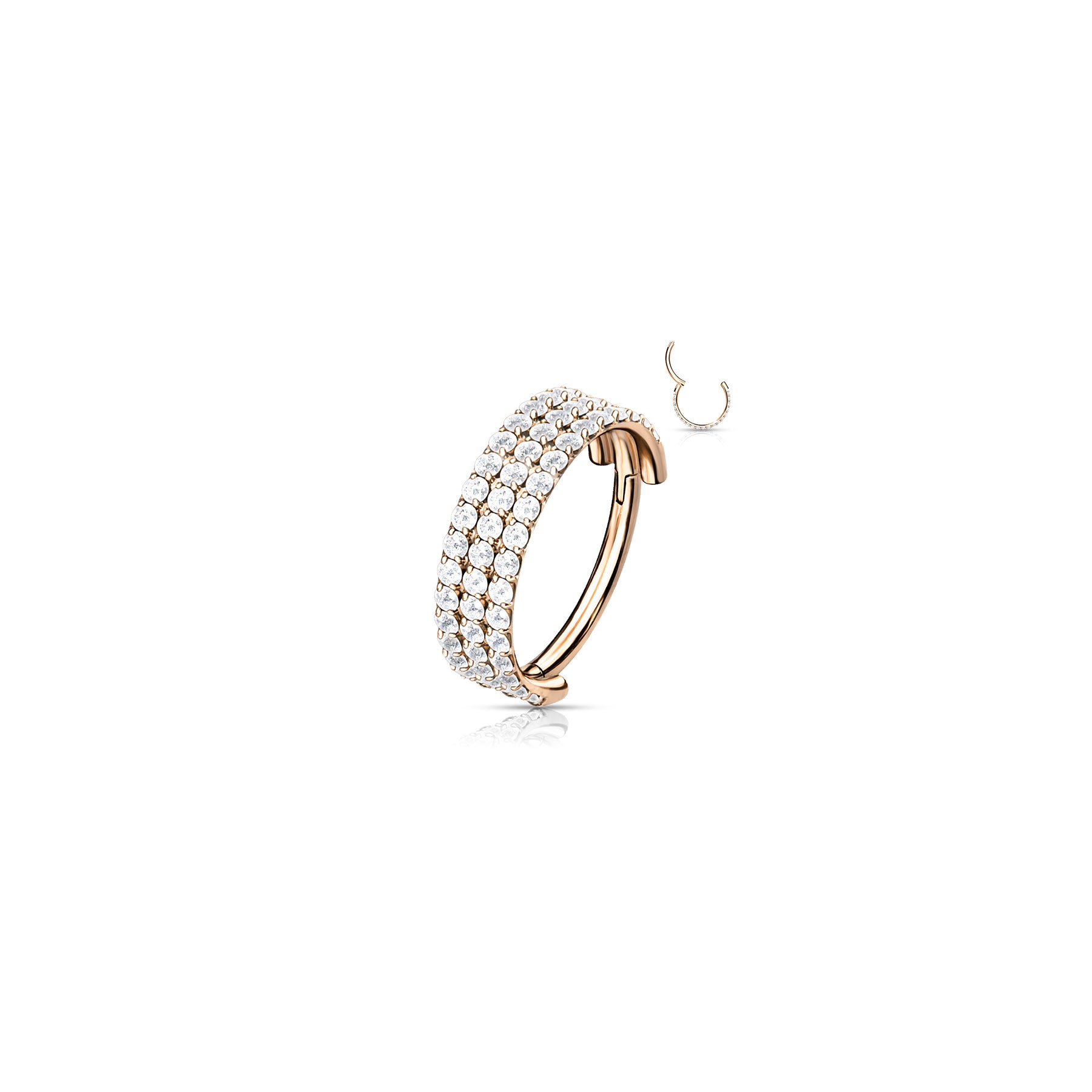 Piercing Oreille TREMAINE en Titane et Oxydes de Zirconium