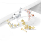 Piercing Labret TARA en Acier et Zirconium