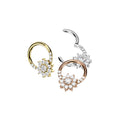 Piercing Oreille ou Nez TATIANA en Acier et Zirconium