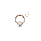Piercing Oreille ou Nez TATIANA en Acier et Zirconium