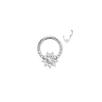 Piercing Oreille ou Nez TATIANA en Acier et Zirconium