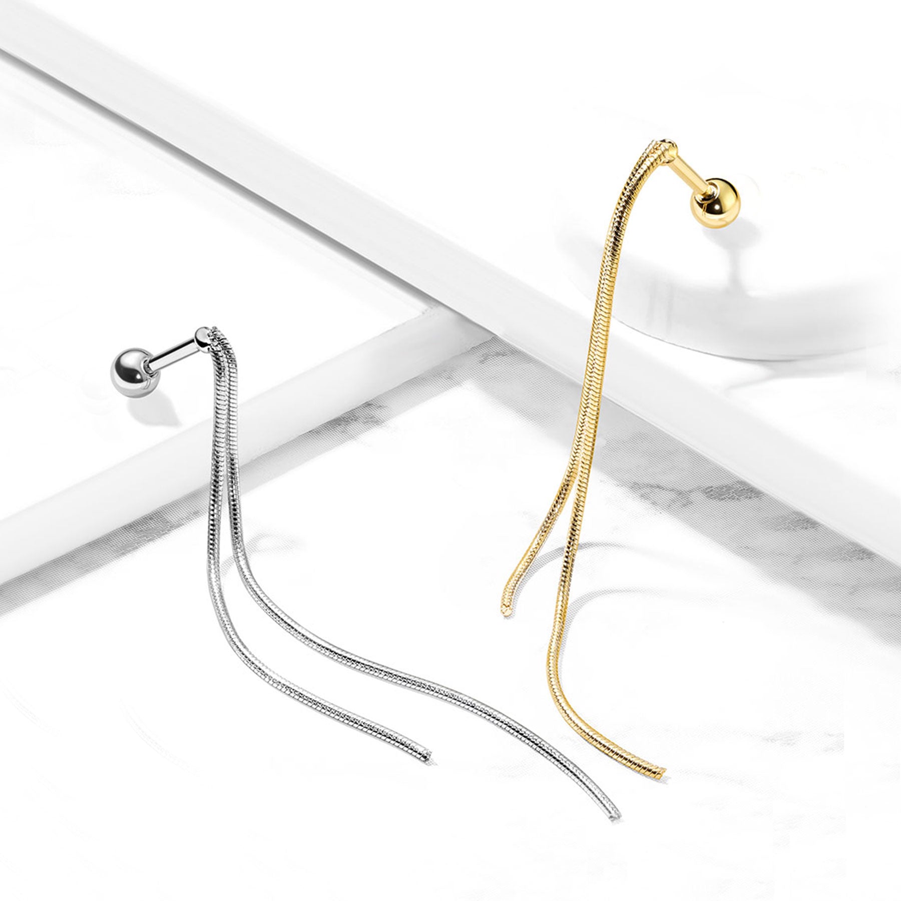 Piercing Oreille THELMA en Acier