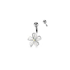Piercing Nombril TONIA en Acier et Zirconium