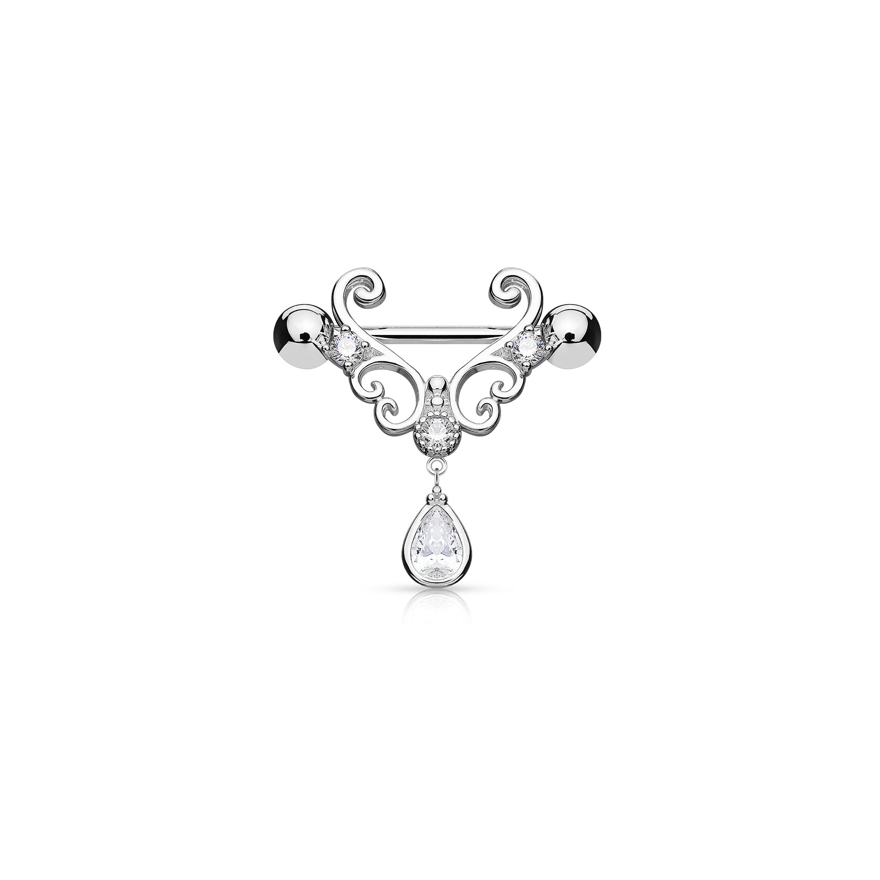 Piercing Téton VAIDA en Acier et Zirconium
