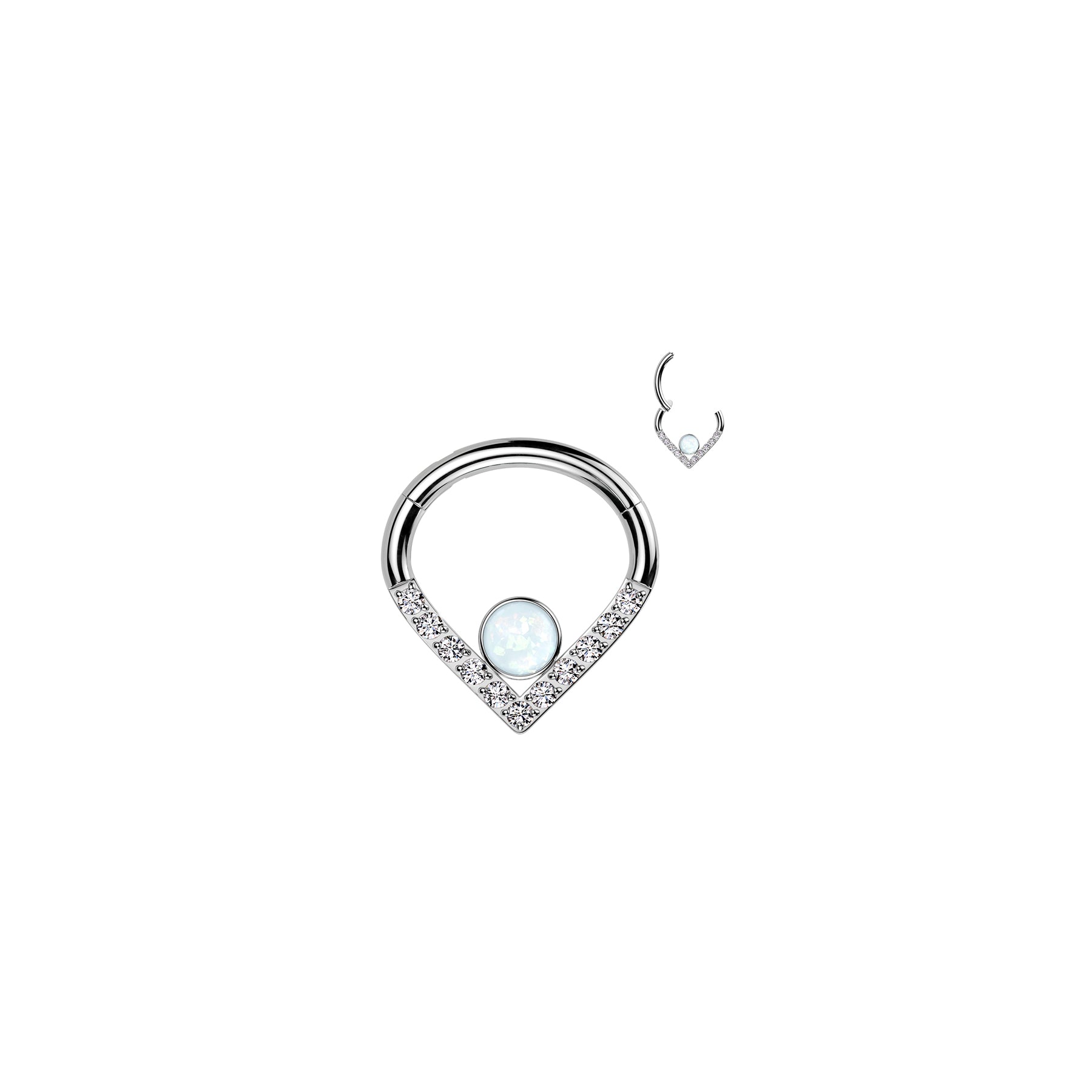 Piercing VELONA en Titane et Zirconium
