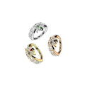 Piercing Oreille ou Nez VIRIDIA en Acier et Zirconium