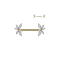 Piercing Téton VAYLA en Acier et Zirconium