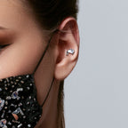 Piercing Labret Oreille WALES en Acier et Résine