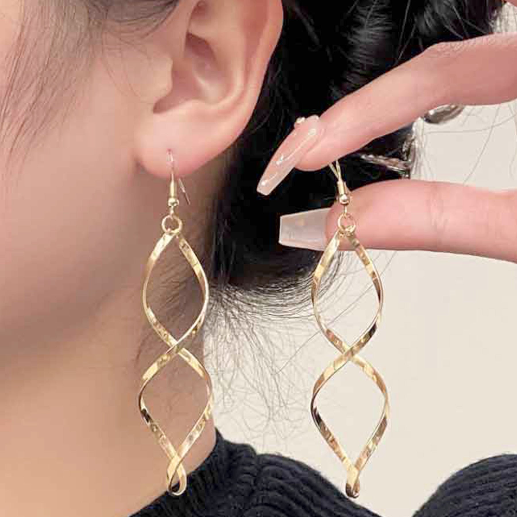 Boucles d'oreilles WAVE