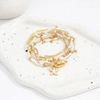 Set de 6 Bracelets WHITE CORAL