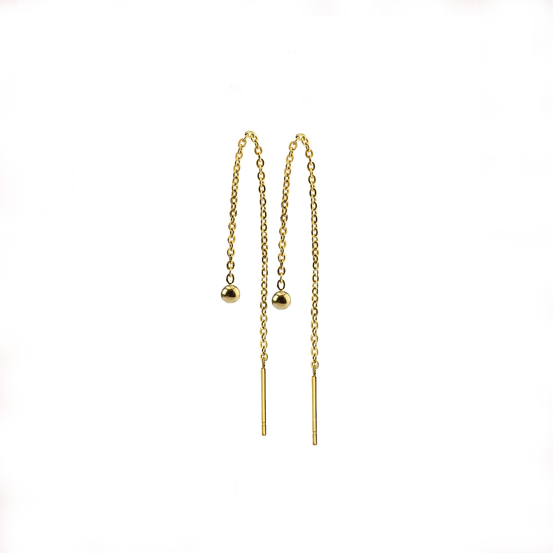 Boucles Traversantes Piercing YASIRA en Acier