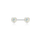 Piercing Téton ZANAYA en Acier et Zirconium