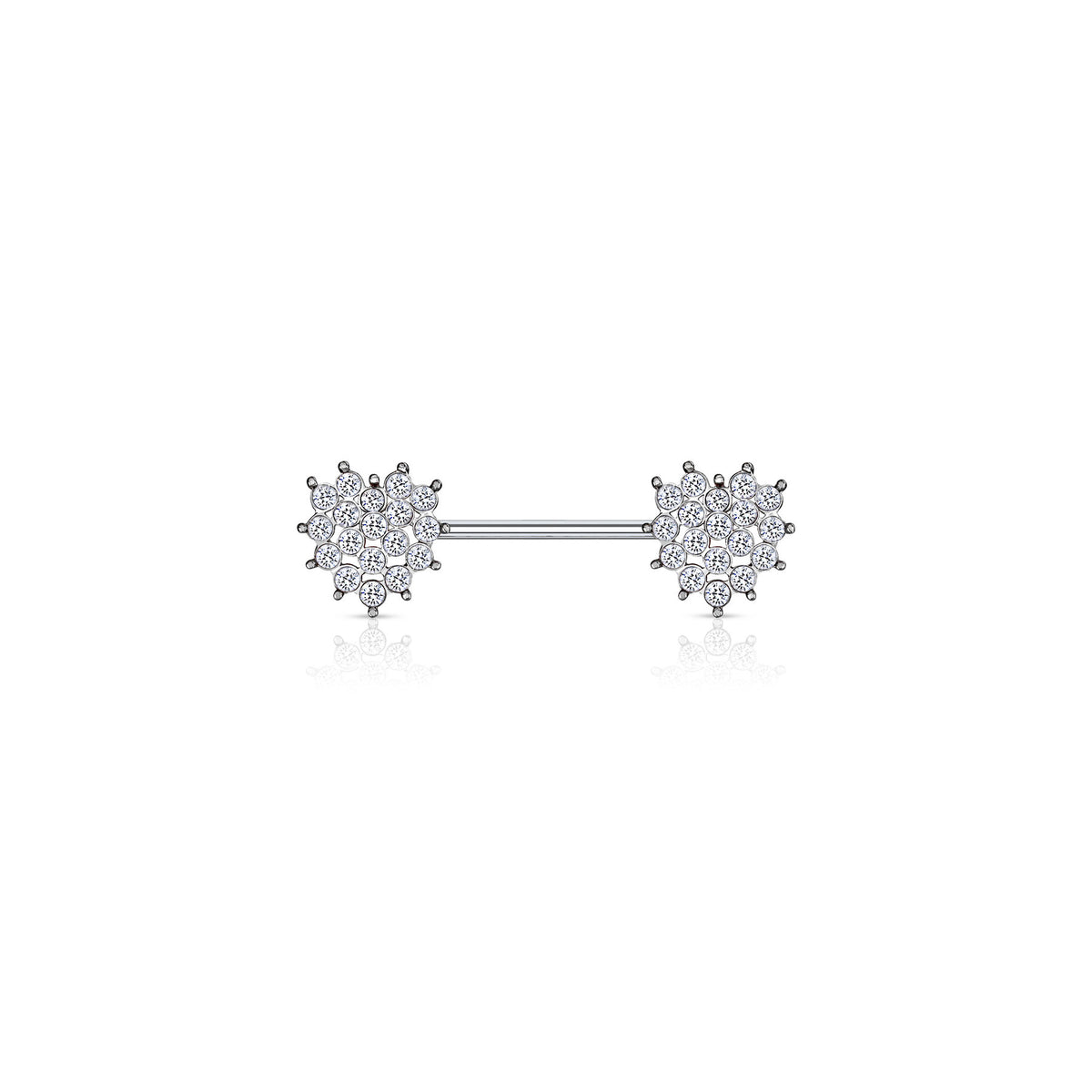 Piercing Téton ZANAYA en Acier et Zirconium