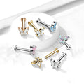 Piercing Labret ZELDA en Acier et Zirconium