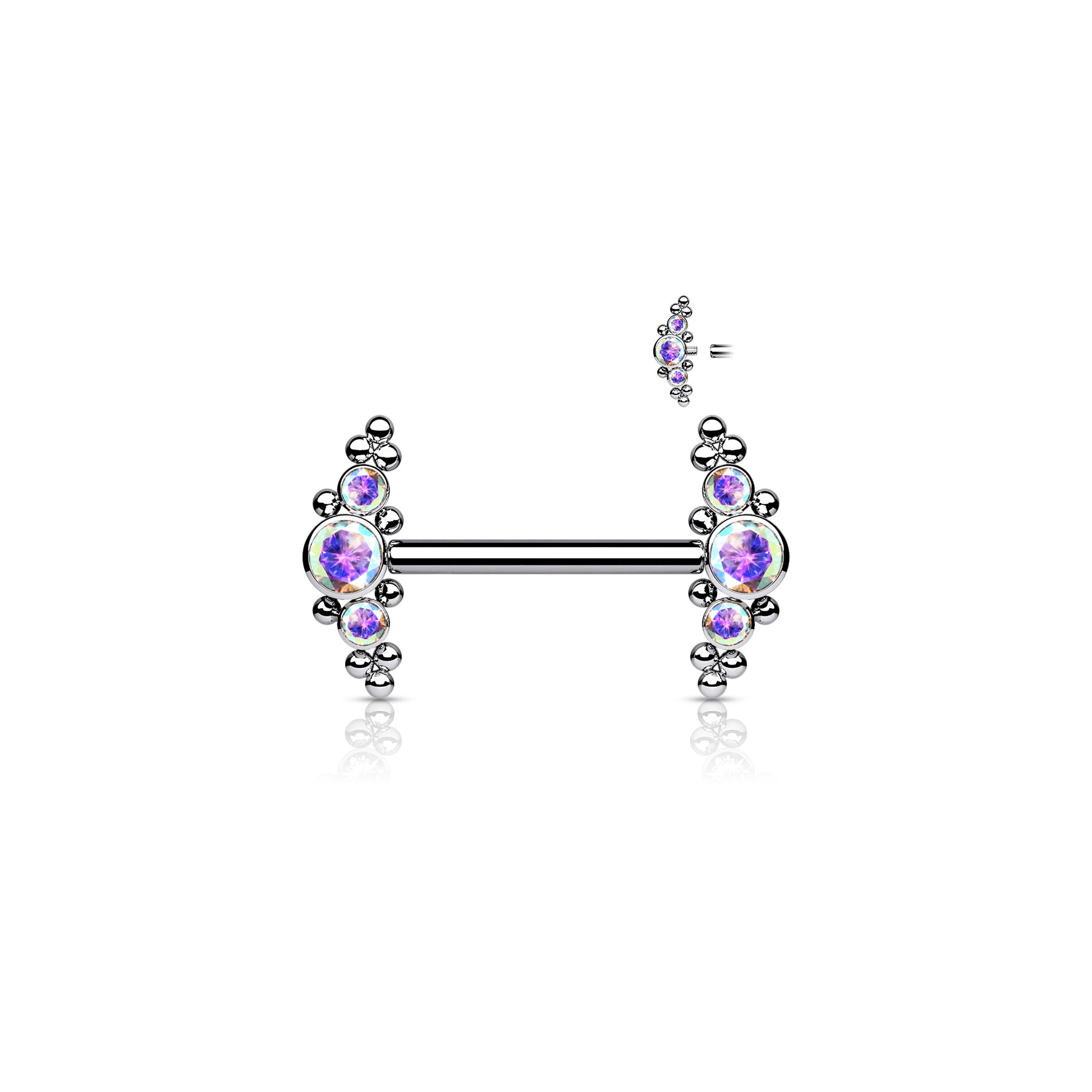 Piercing Téton ZENDAYA en Titane et Zirconium