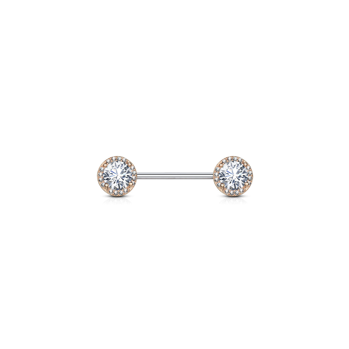Piercing Téton ZEOLA en Acier et Zirconium
