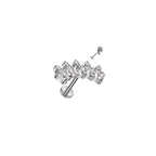 Piercing Labret ZHIYA en Titane et Zirconium