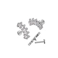 Piercing Labret ZHIYA en Titane et Zirconium