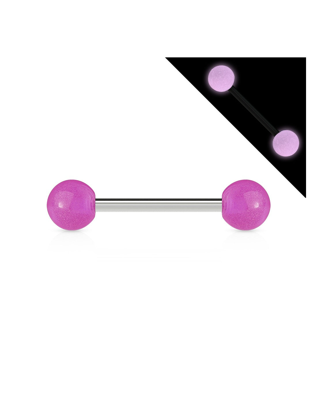 Lot de 7 piercings Barbell AMAREA en Acier