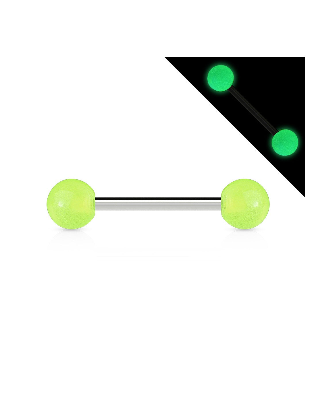 Lot de 7 piercings Barbell AMAREA en Acier